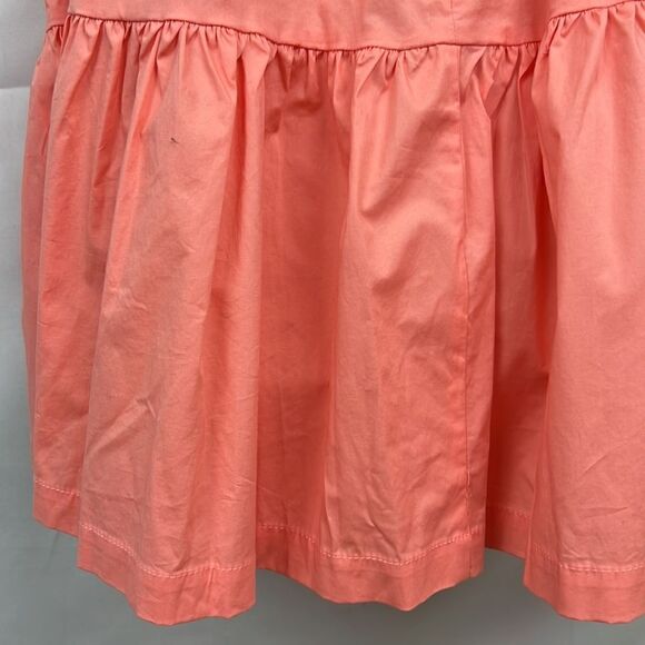 Staud Elio mini dress in grapefruit Size 10 NWT - Picture 12 of 15